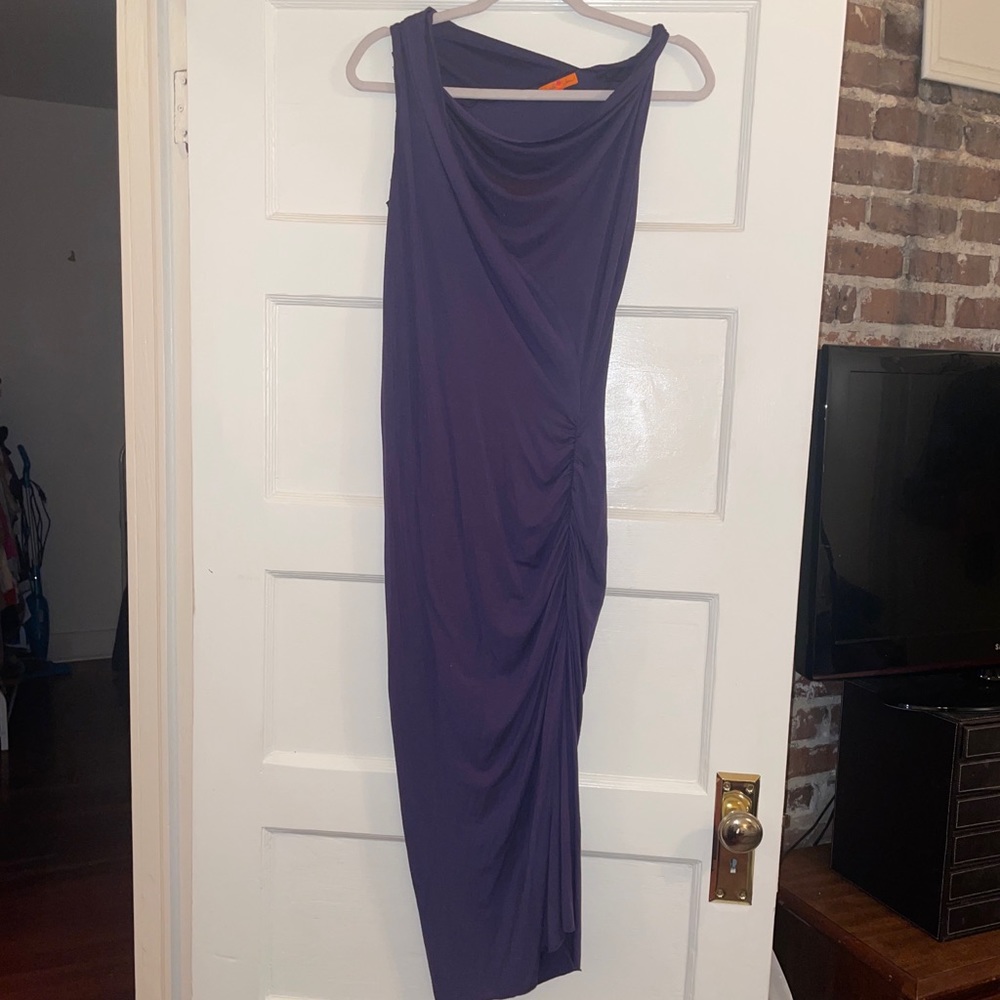 Michelle Jonas Purple dress